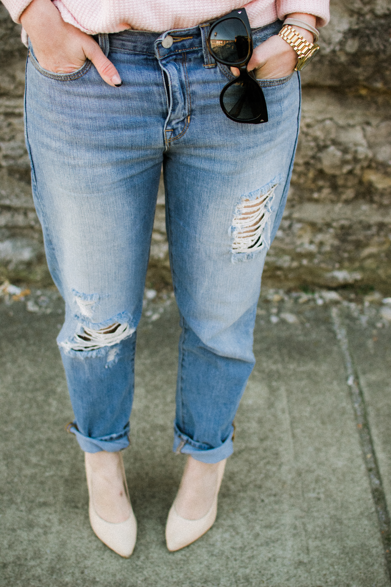 j crew ripped jeans