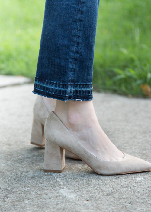 gap block heels